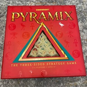 Pyramix The Three-Sided Strategy Game Mensa Select Gamewright 2014 Never Used